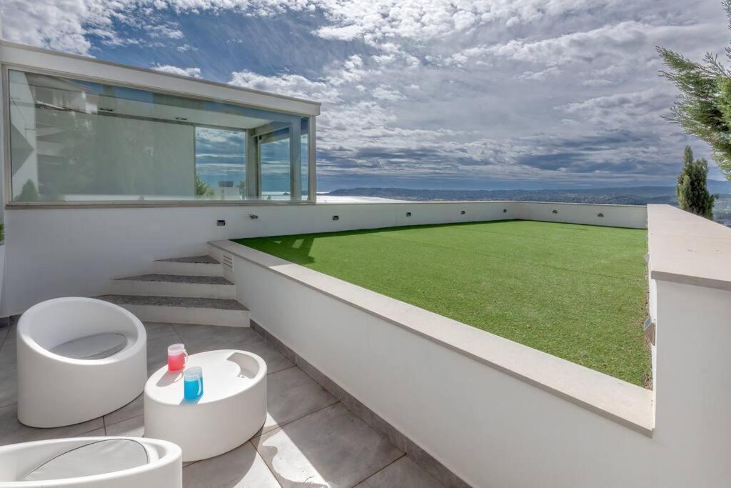 Peaceful Oasis In Javea Villa With Sea Views And Pool Luaran gambar