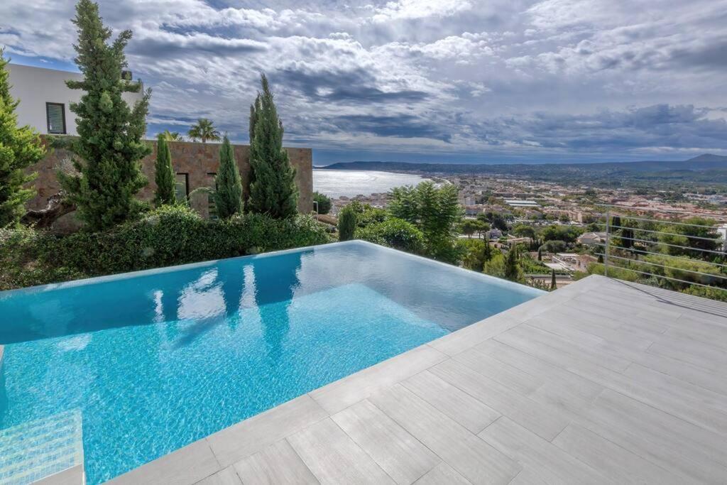 Peaceful Oasis In Javea Villa With Sea Views And Pool Luaran gambar
