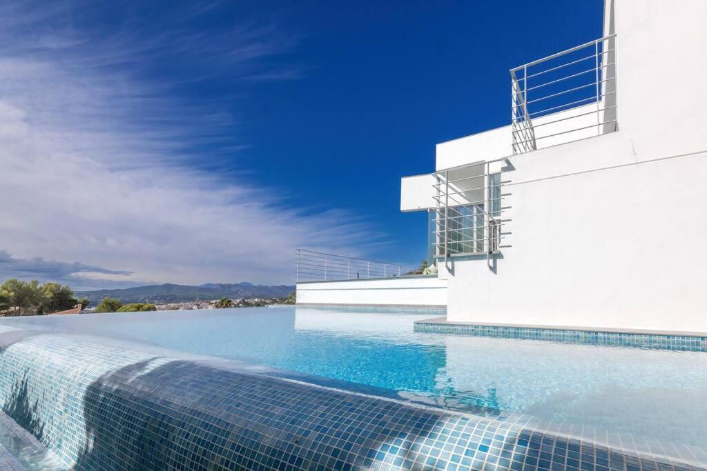Peaceful Oasis In Javea Villa With Sea Views And Pool Luaran gambar