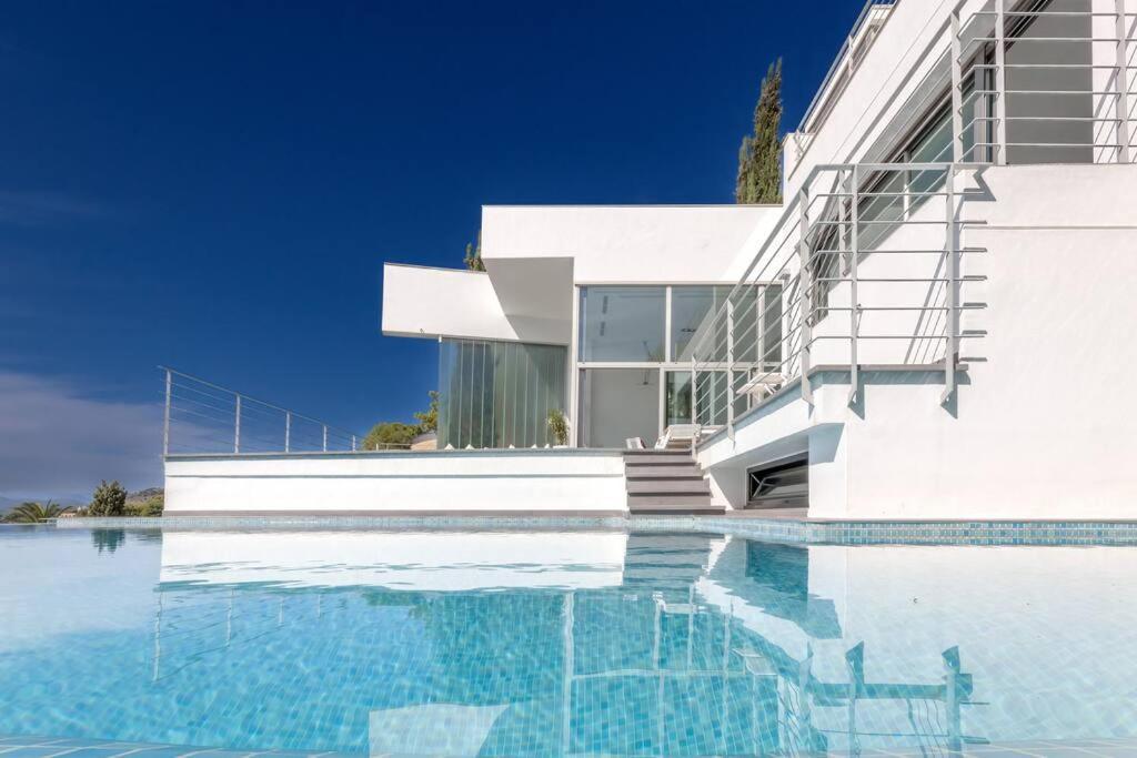 Peaceful Oasis In Javea Villa With Sea Views And Pool Luaran gambar