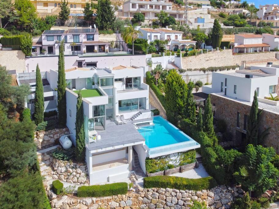 Peaceful Oasis In Javea Villa With Sea Views And Pool Luaran gambar