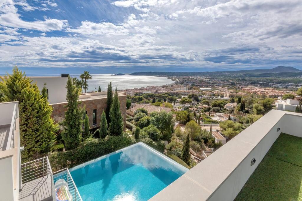 Peaceful Oasis In Javea Villa With Sea Views And Pool Luaran gambar
