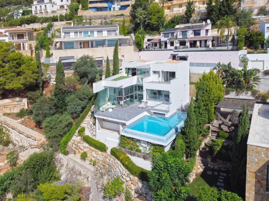 Peaceful Oasis In Javea Villa With Sea Views And Pool Luaran gambar
